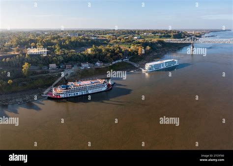 Natchez, MS - 26 October 2023: Viking Mississippi cruise boat and ...