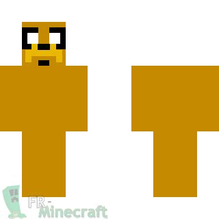 ⛏️ FR-Minecraft Skin Minecraft : Jake - Adventure Time