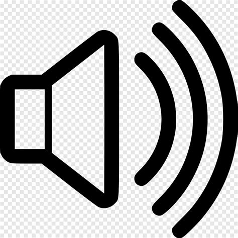 Sound icon Computer Icons Acoustic wave Loudness, wave, text, logo png | PNGEgg