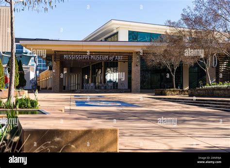 Jackson, MS / USA - January 4, 2020: Mississippi Museum of Art in ...