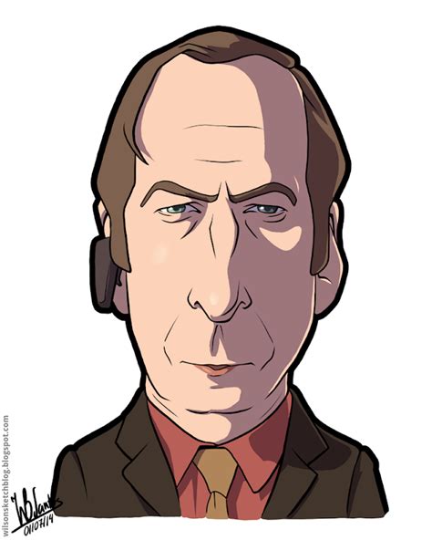 Breaking Bad - Saul Goodman (Cartoon Caricature)