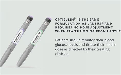 Important Information Affecting Patients Prescribed LANTUS (Insulin ...