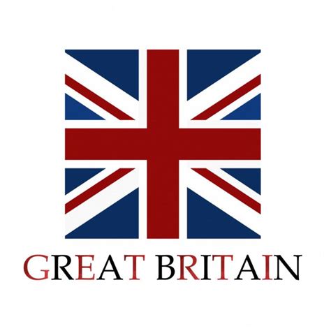 Great britain flag in 2021 | Logo templates, Great britain flag, Templates