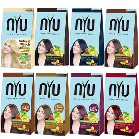 NYU Creme Hair Colour Sachet / Pewarna Rambut Sachet / Semir Rambut | Lazada Indonesia