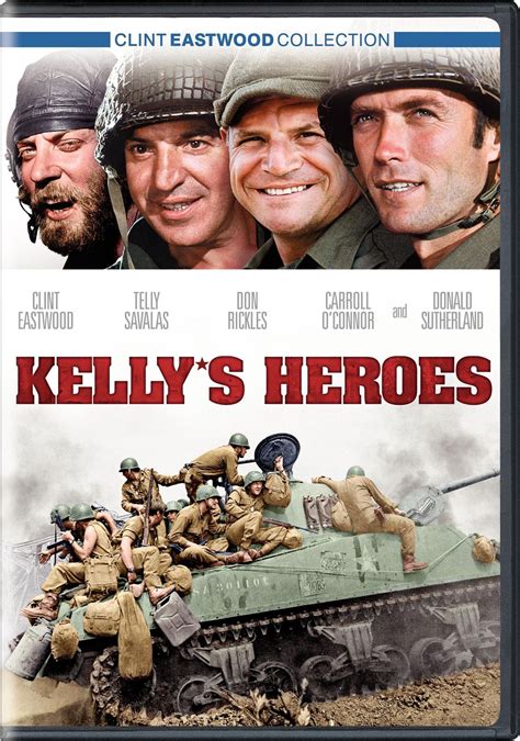 Kelly's Heroes (1970) | Eastwood movies, Classic movie posters, Kelly's heroes