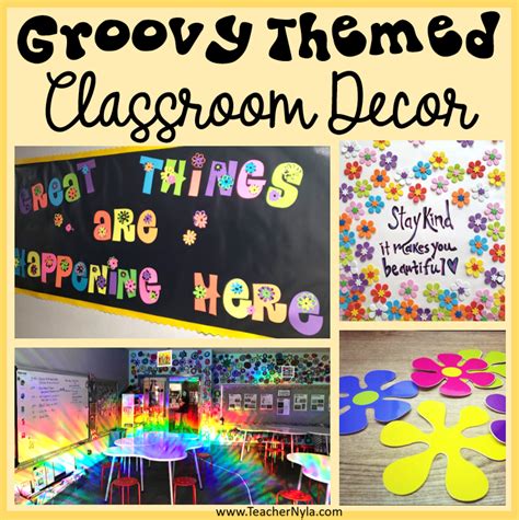 60's And 70's Simple Groovy Themed Classroom Decor Ideas | Nyla's ...