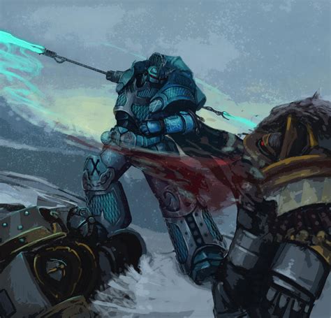 Alpharius Omegon - Primarch of the XX Legion. by Advisorium on DeviantArt