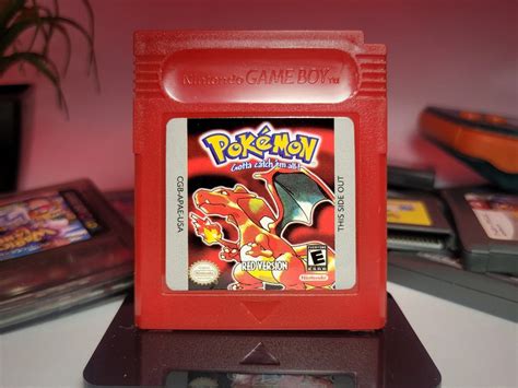 Pokémon Red Reproduction Cartridge compatible With GB/GBC/GBA - Etsy