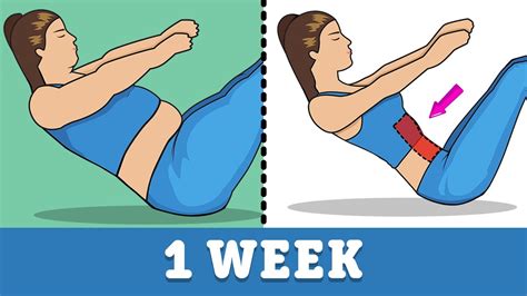 BEST Exercises to LOSE Belly Fat FAST In 1 Week at Home - YouTube