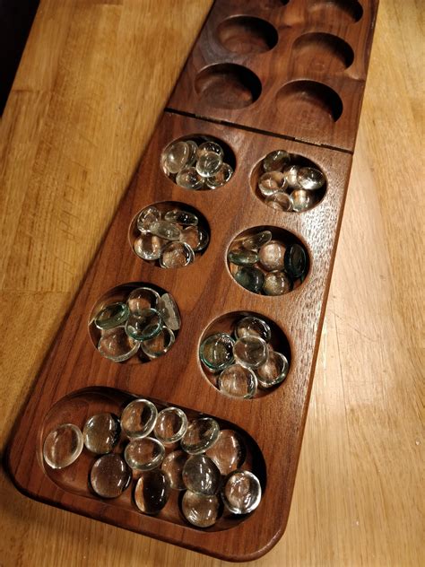 Handmade mancala board - garetvital