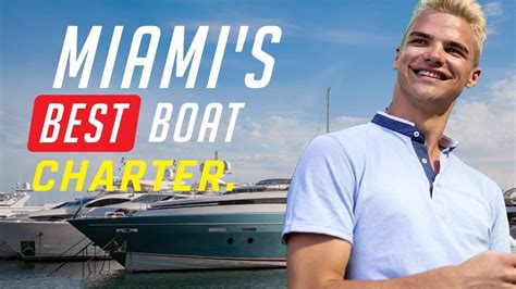 Boat Rentals In Miami For Any Occasion - YouTube