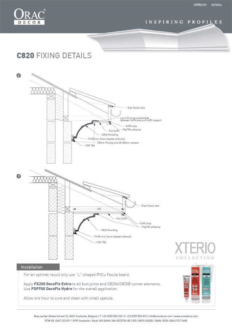 Fixing Details For Cornice Mouldings | Exterior Cornice Moulding Specifications