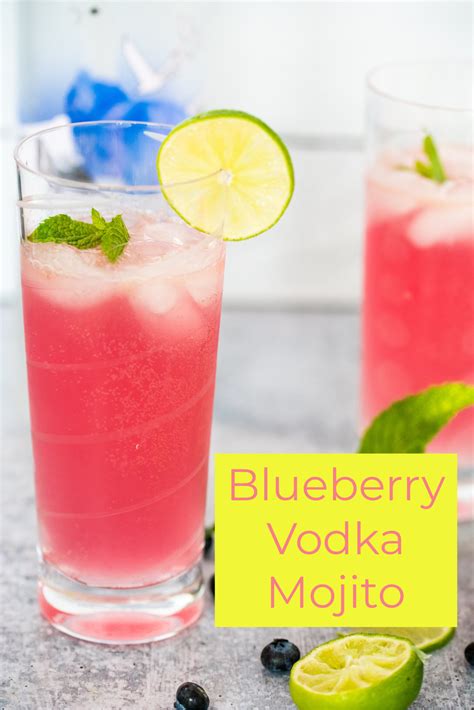 Blueberry Vodka Mojito – A Dash of Ginger – Cocktails | Recipe | Blueberry vodka, Vodka mojito ...