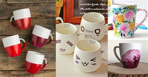 HomelySmart | 13 DIY Coffee Mug Inspiration - HomelySmart