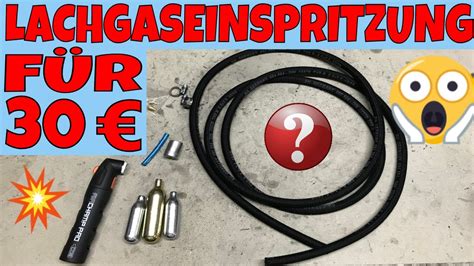 [TUTORIAL] Lachgaseinspritzung NOS für 30 € SELBST BAUEN / Roller Motorrad Quad Moped Lachgas ...