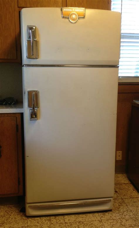 Vintage Retro Working General Electric GE Refrigerator Freezer Combo 1950s 1960s | Refrigerator ...