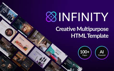 Multipurpose Infinity - Trendy HTML Bootstrap Website Template