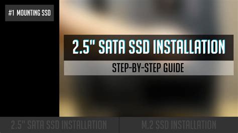 HOW TO INSTALL SSD 2020 - SATA & M.2 SSD EASY Step by Step Beginners ...