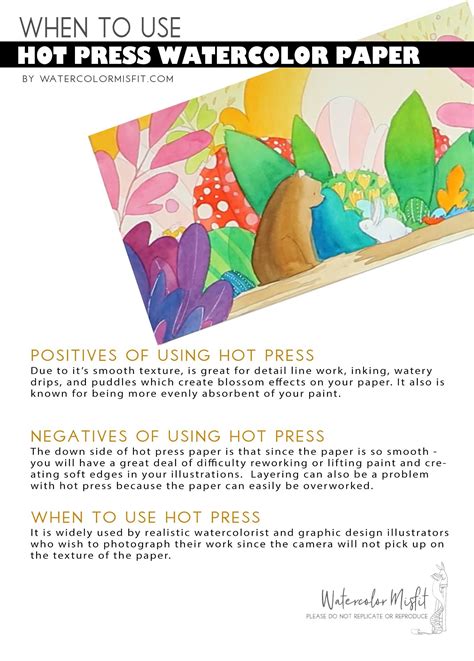 Hot & Cold Press Paper - What is the Difference? - | Watercolor paper ...