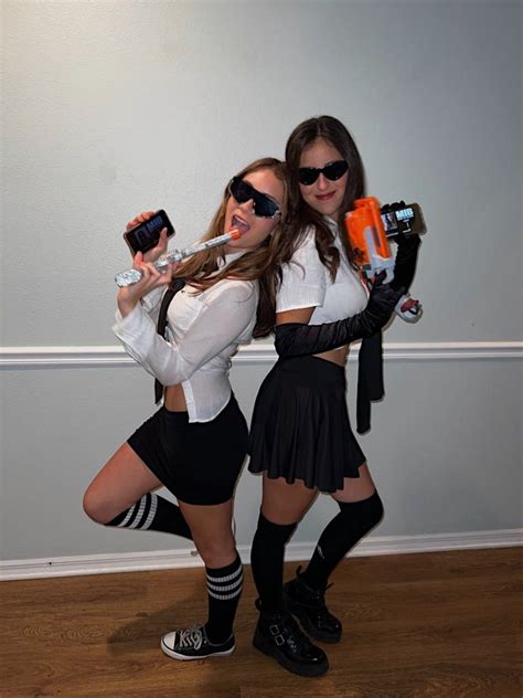 Men In Black Women Halloween Costume | Black halloween costumes, Black ...