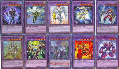 Yugioh Jaden Yuki Deck Elemental HERO Masked Neos - Etsy