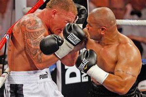 David Tua manhandles Shane Cameron, stops him in two - Bad Left Hook