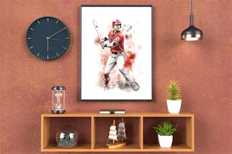 Shohei Ohtani Shohei Ohtani Poster Wall Art Home Decor AI Generated Art ...