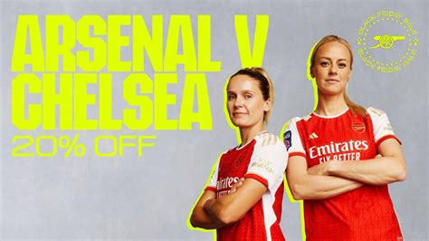 Get 20% off tickets for Arsenal Women v Chelsea | News | Arsenal.com