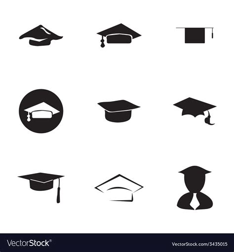 Academic icon set Royalty Free Vector Image - VectorStock