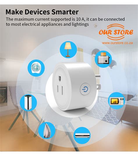 Smart power plug wifi APP Remote control smart socket power energy ...