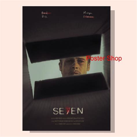 Seven Poster Size: a4 Printed on quality poster... - Depop