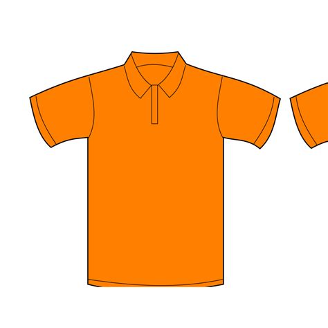 Polo Shirt Template SVG Clip arts download - Download Clip Art, PNG Icon Arts