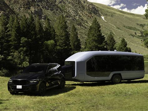 The 'Pebble Flow' Is An Electric Self-Propelled Trailer Hoping To Make Camping As Easy As Using ...