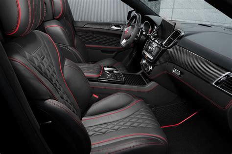 TopCar Does Carbon Fiber and Black Leather Interior for Mercedes GLE Coupe - autoevolution