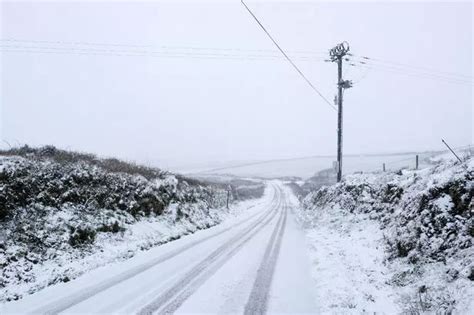 Cornwall weather with temperatures expected to plummet to minus four ...