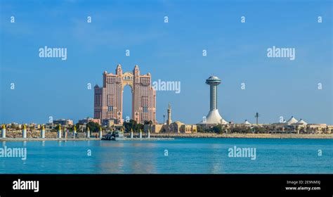 Abu Dhabi cityscape during day time in UAE United Arab Emirates Stock ...