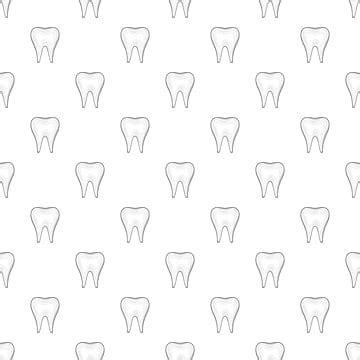 Tooth Pattern Svg