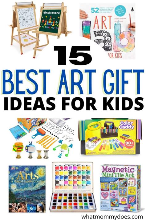 15 Great Gifts for Kids Who Love Art - What Mommy Does