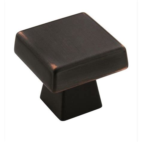 Amerock BP55273ORB, Blackrock 1-1/2 Inch Diameter Oil Rubbed Bronze Cabinet Knob | CabinetParts.com