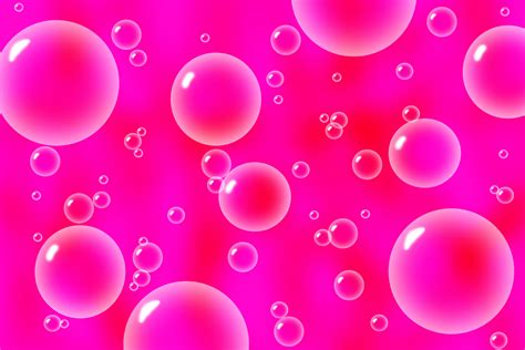 Bubbles On Pink Background Free Stock Photo - Public Domain Pictures
