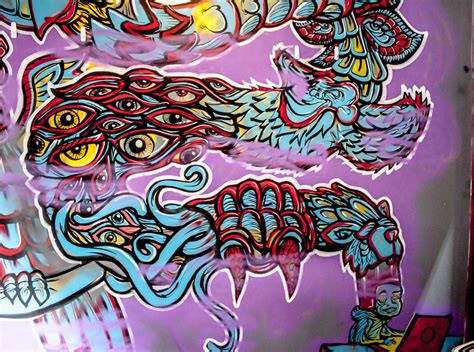 Purple Haze | Spraypainted wall murals i've painted. | Sam Shennan | Flickr