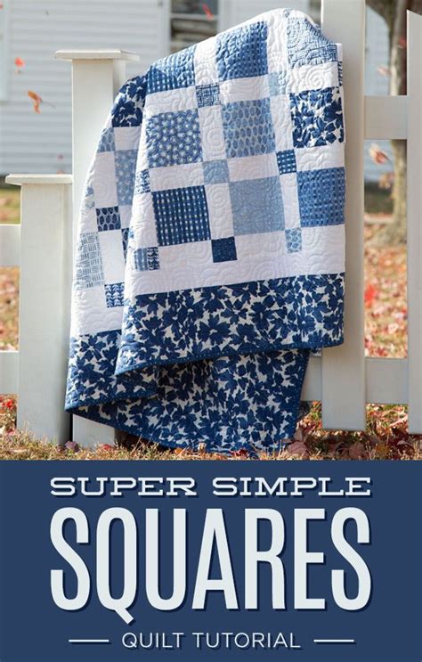 This Super Simple Squares Quilt is exactly what I've been looking for! | 머신 퀼트, 스크랩퀼트, 퀼트