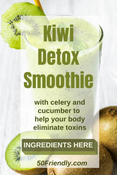 Kiwi Detox Smoothie - 50 Friendly