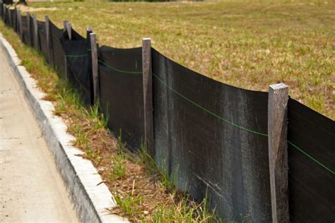 You know the black fence around a construction site…. | NPDES ...