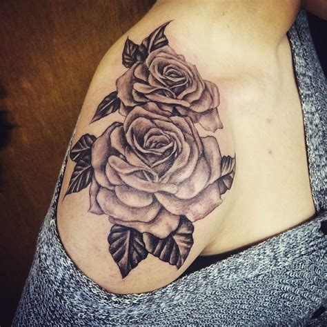 Rose Shoulder Tattoo Designs, Ideas and Meaning | Tattoos For You