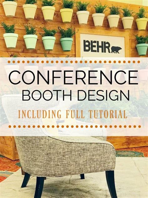 Conference Booth Design & Build / At Home with The Barkers