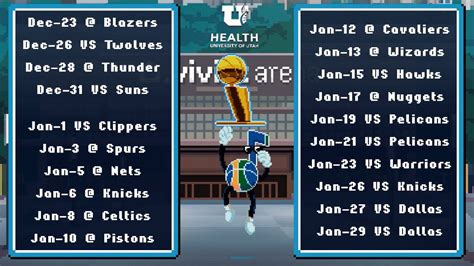 NBA teams pay homage to gaming in retro-style schedule releases - Upcomer