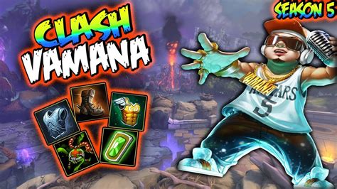 Smite | Vamana Build And Guide - Your Tower Is Not Safe! | Smite Season 5 Gameplay - YouTube