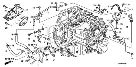 Honda Civic Coupe Pipe a (atf). Transmission - 25910-RPC-000 | Honda ...