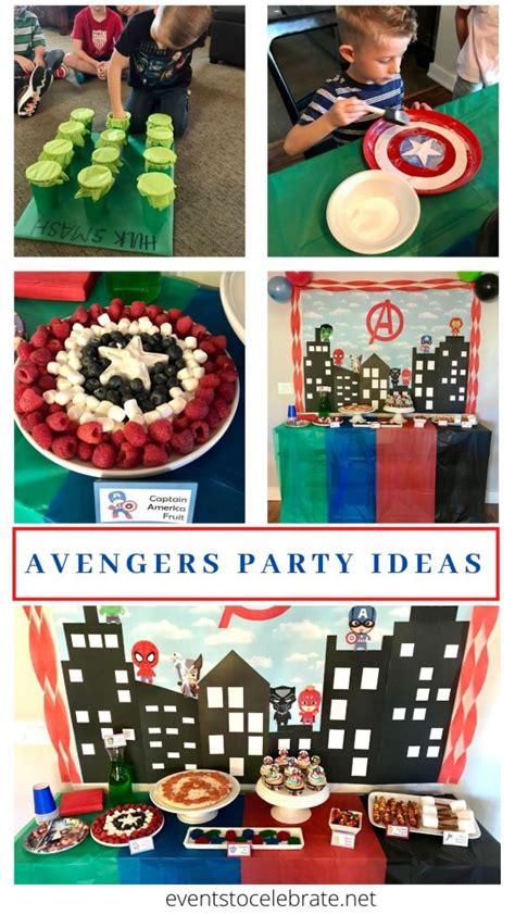 Avengers Birthday Party Ideas - Party Ideas for Real People